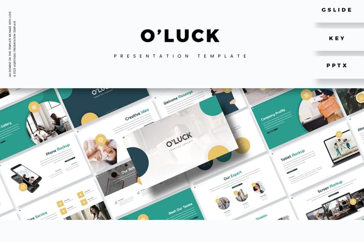 O'luck - Presentation Template