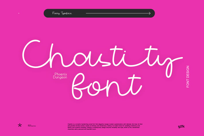 Chastity Font