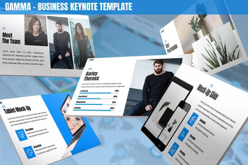 Gamma - Business Keynote Template