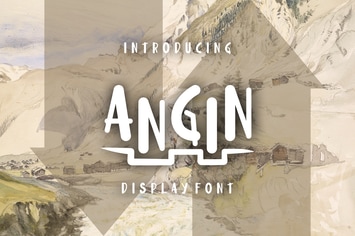 ANGIN FONT