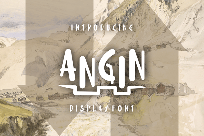 ANGIN FONT