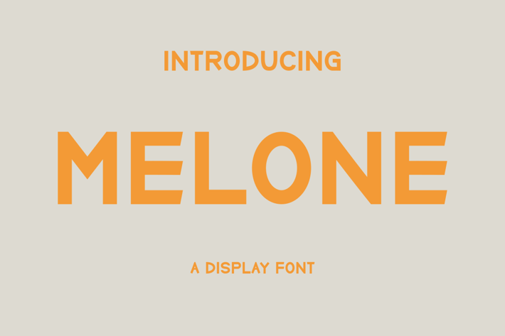 MELONE FONT