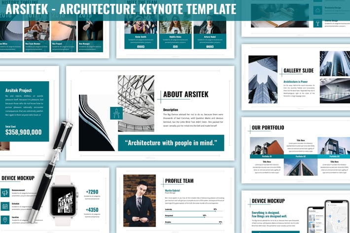 Arsitek - Architecture Keynote Template