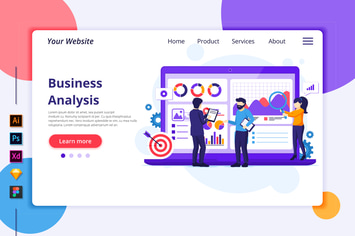 Business Analysis Illustration