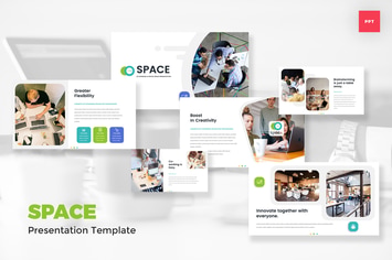 Coworking & Office Space PowerPoint Template