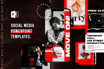 Social Media PowerPoint Template