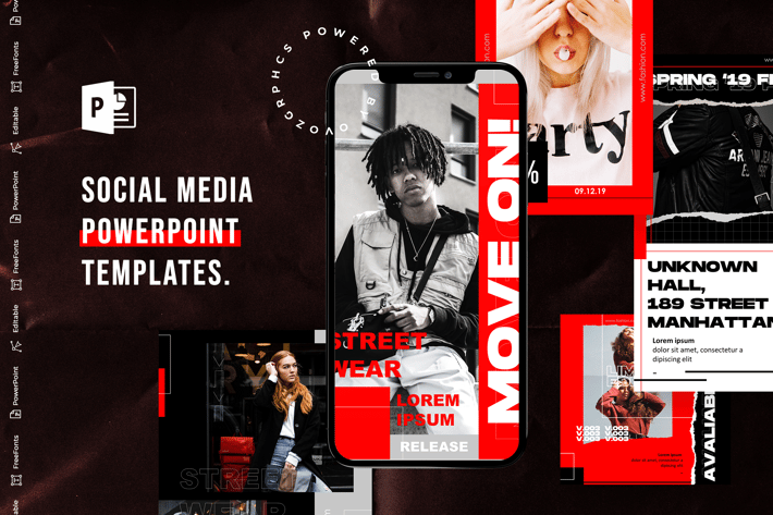 Social Media PowerPoint Template