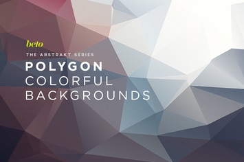 Polygon Abstract Backgrounds V5