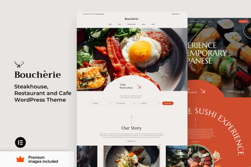 Boucherie - Restaurant Cafe Food WordPress 