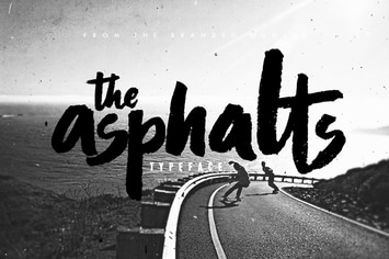 Asphalts Typeface