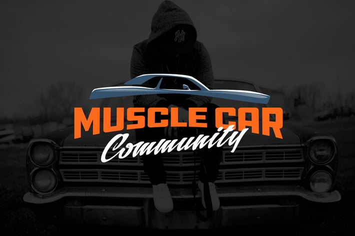 Muscle Car Automotive Logo