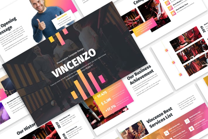 Vincenzo - Business Template Prensentation