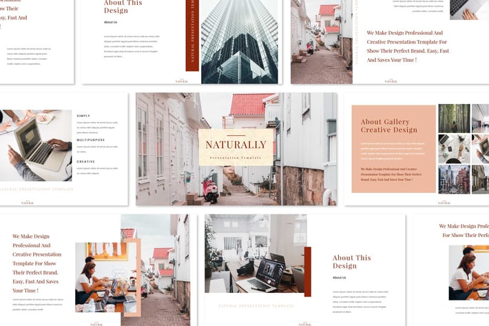 Naturally - Powerpoint Templates