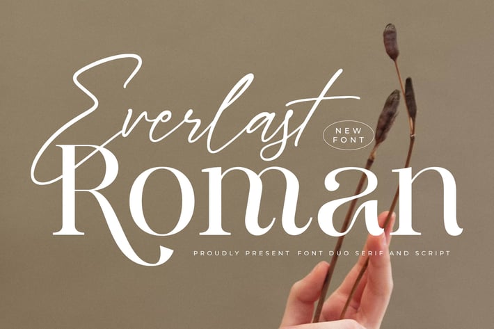 Everlast Roman Font Duo