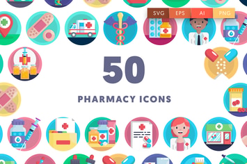 50 Pharmacy Icons