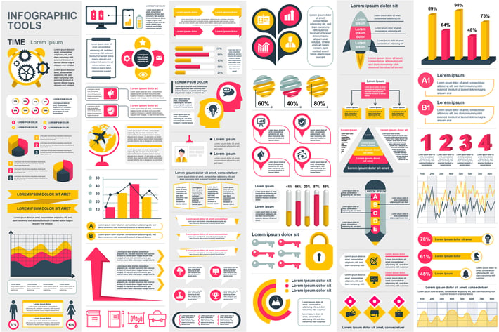 Presentation Infographic Elements Template