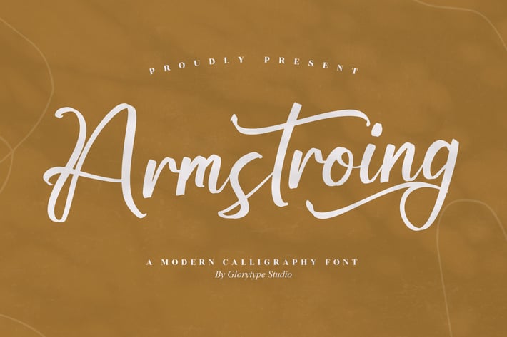 Armstroing Modern Calligraphy Font