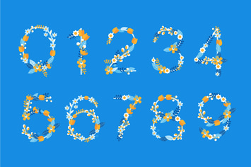 Floral Numbers
