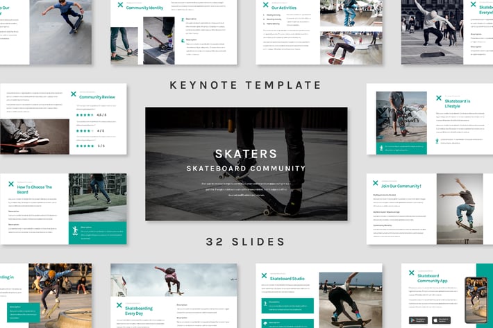Skater - Keynote Template