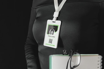 Identity Card Holder Mockup