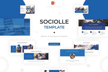 Sociolle - Powerpoint Template