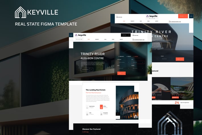 keyville- Real State PSD Template