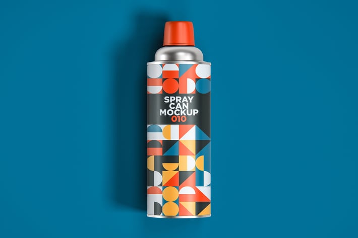 Spray Can Mockup 010