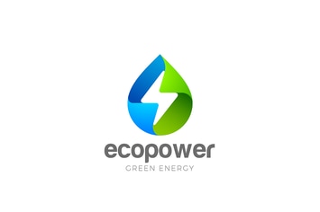 Logo Green Energy Eco Droplet
