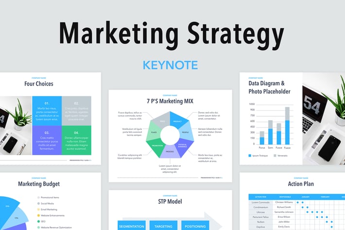 Marketing Strategy Keynote Template