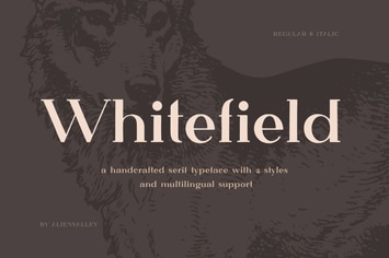 Whitefield - Handcrafted Serif