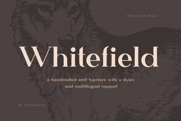 Whitefield - Handcrafted Serif