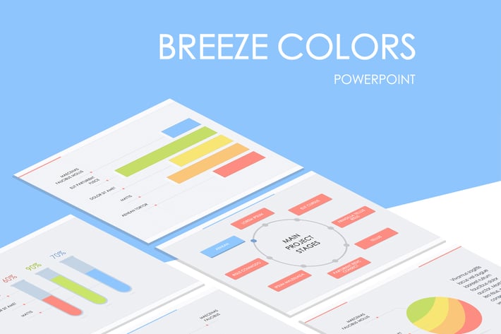 Breeze Colors PowerPoint Template