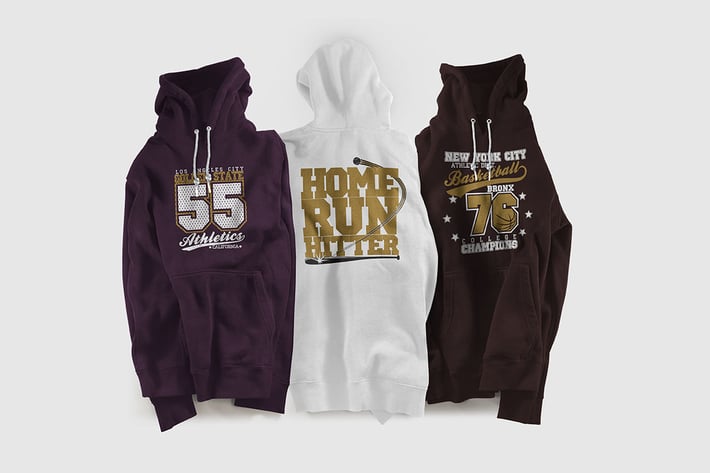 Color Hoodie Sweatshirt Mockup