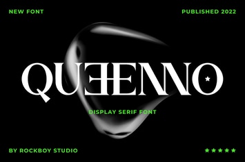 Queenno - Logo Font
