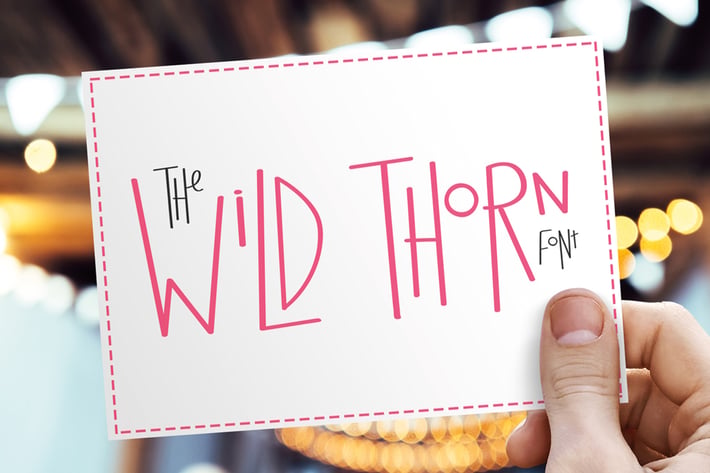 Wild Thorn Font