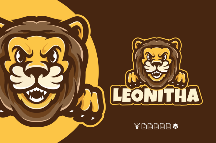 HEAD OF LION LOGO