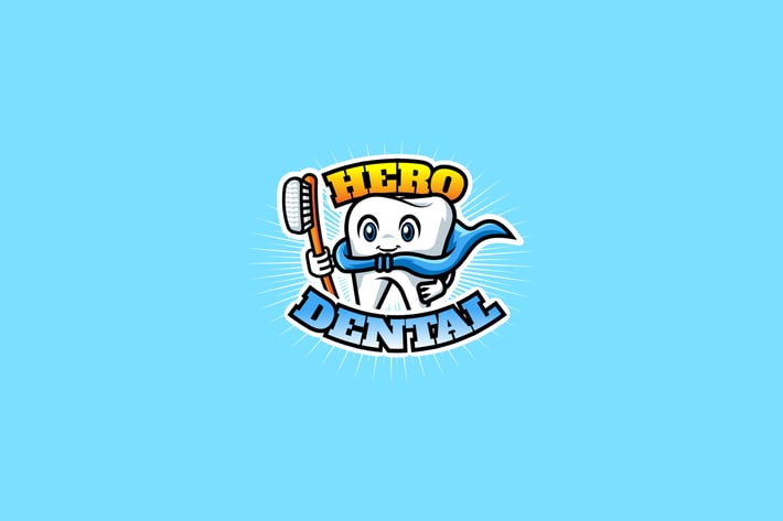 dental hero - Mascot & Esport Logo