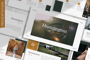 Hunnington - Photography Prensentation Template