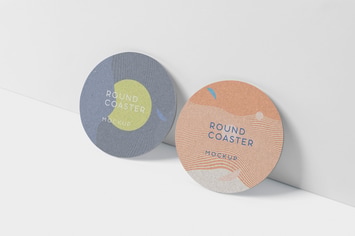 Round Coaster Mock-Up - Medium Size