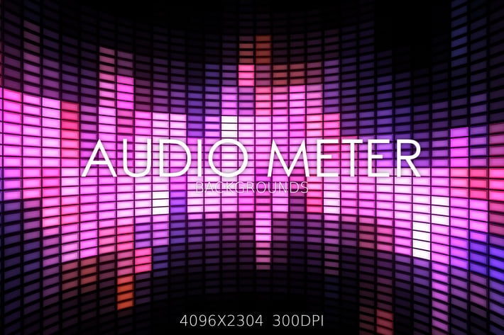 Audio Meter Backgrounds