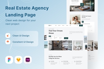 Real Estate Agency Landing Page