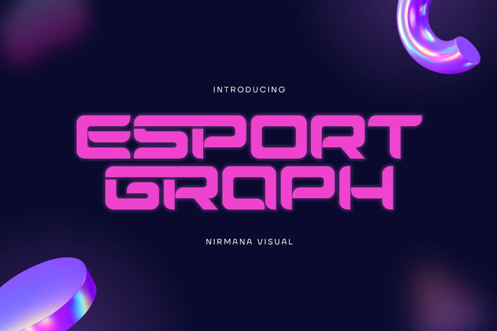 Esport Graph - Logo Font