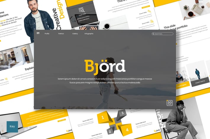 Bjord - Keynote Template