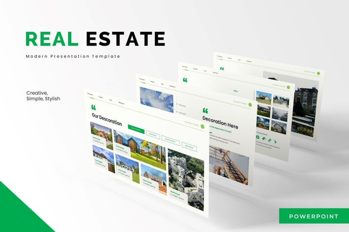 Real Estate  - Powerpoint Template