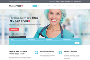 MedicalPress - Health and Medical HTML Template