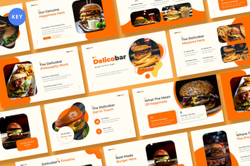 Delicobar Keynote Presentation Template