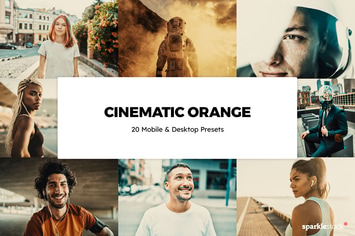20 Cinematic Orange Lightroom Presets & LUTs