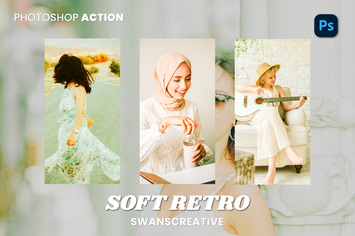 Soft Retro Photoshop Action