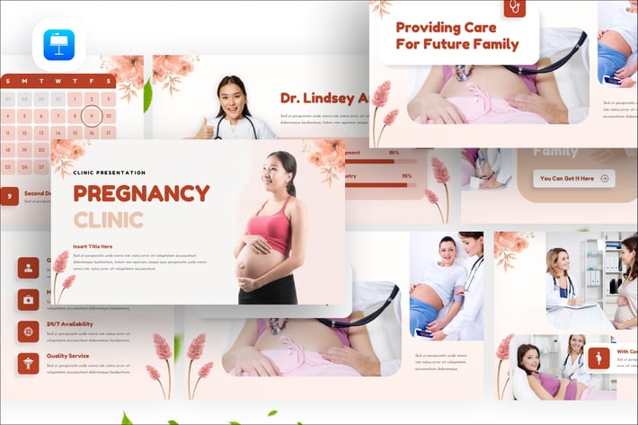 Pregnancy Clinic Keynote Presentation Template