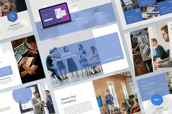 Digital Marketing Presentation Keynote Template